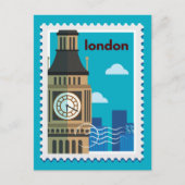 Londen Engeland Briefkaart (Voorkant)