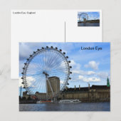 Londen, Engeland Briefkaart (Voorkant / Achterkant)