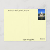 Londen, Engeland briefkaart (Achterkant)