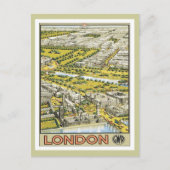 Londen Engeland Briefkaart (Voorkant)