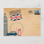 Londen, Engeland Briefkaart (Voorkant)