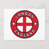 Londen Engeland Briefkaart (Voorkant)