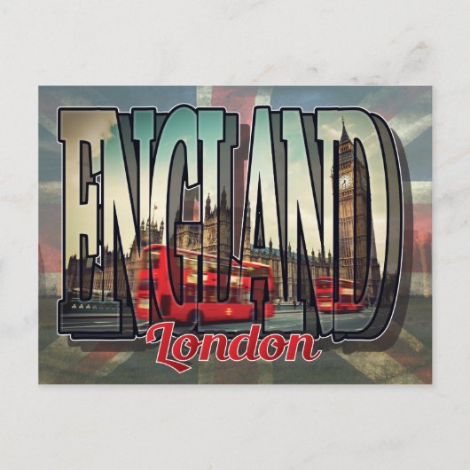 Londen, Engeland Briefkaart (Voorkant)