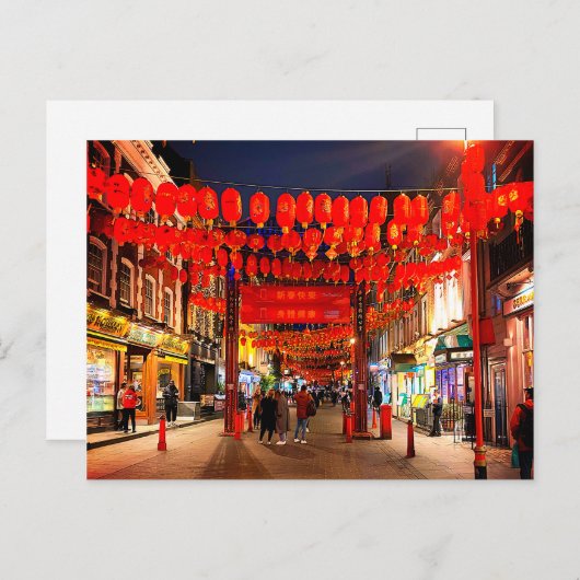 Londen, Engeland Briefkaart #2 (Voorkant / Achterkant)