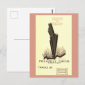  Londen Engeland British Museum Travel Briefkaart (Voorkant / Achterkant)