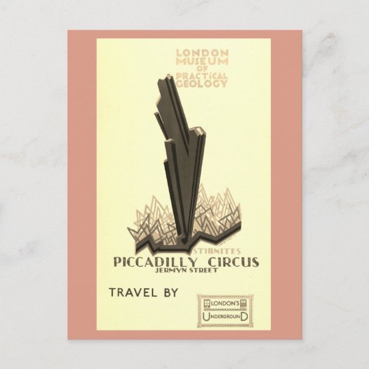  Londen Engeland British Museum Travel Briefkaart (Voorkant)