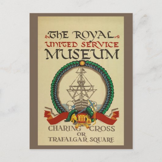  Londen Engeland British Museum Travel Briefkaart (Voorkant)