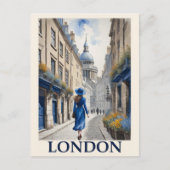  Londen Engeland British Travel Briefkaart (Voorkant)