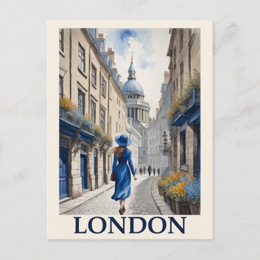  Londen Engeland British Travel Briefkaart (Voorkant)