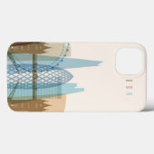 Londen, Engeland | City Skyline Case-Mate iPhone Case (Achterkant (horizontaal))