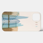 Londen, Engeland | City Skyline Case-Mate iPhone Case (Achterkant (horizontaal))