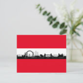 Londen Engeland City Skyline Foto Afbeelding Brief Briefkaart (Staand voorkant)