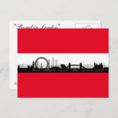 Londen Engeland City Skyline Foto Afbeelding Brief Briefkaart (Voorkant / Achterkant)