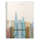 Londen, Engeland | City Skyline Notitieboek (Voorkant)