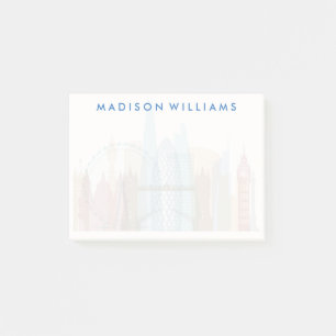 Londen, Engeland   City Skyline Post-it® Notes