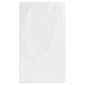 Londen Engeland City Skyline Thema Kleine Gift Bag Klein Cadeauzakje (Achterkant)