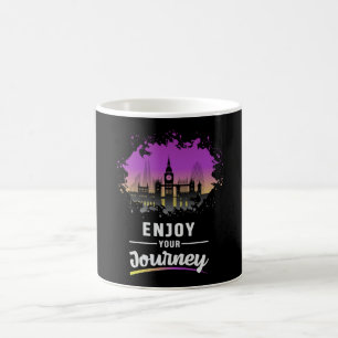 Londen Engeland CityScène Skyline Grappig geschenk Koffiemok