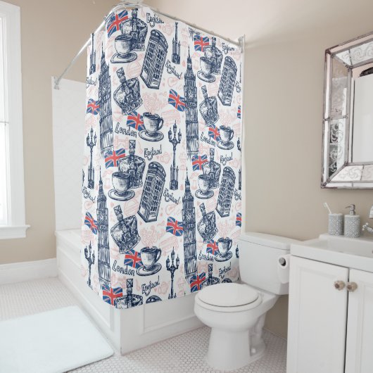 Londen, Engeland Douchegordijn (In situ)
