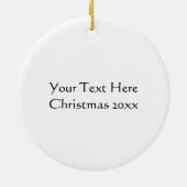 Londen Engeland Engeland Thames River City Skyline Keramisch Ornament (Achterkant)