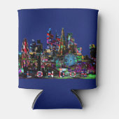 Londen, Engeland, graffiti Blikjeskoeler (Voorkant)