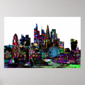 Londen, Engeland, graffiti Poster (Voorkant)