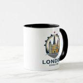 Londen Engeland Groot-Brittannië Mok (Voorkant rechts)