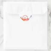 Londen Engeland Hart Sticker (Tas)