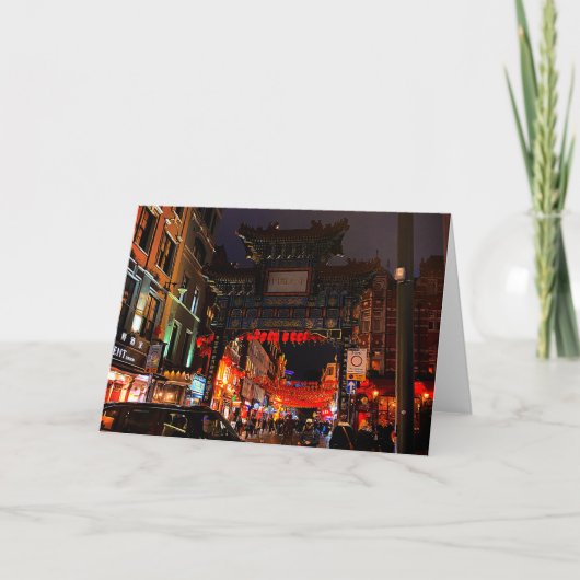 Londen, Engeland Kaart #1 (Voorkant)