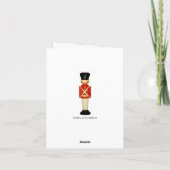 Londen Engeland Kerst Kaart (Achterkant)