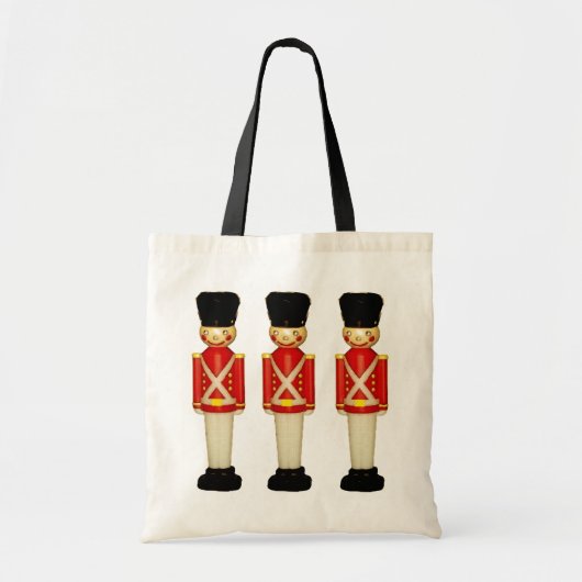 Londen Engeland Kerst Vintage Tote Tas (Voorkant)