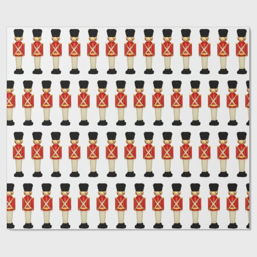 Londen Engeland Kerstmis Cadeaupapier (Vlak)