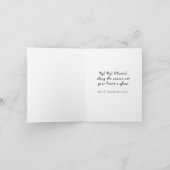 Londen Engeland Kerstmis Feestdagen Kaart (Binnen)