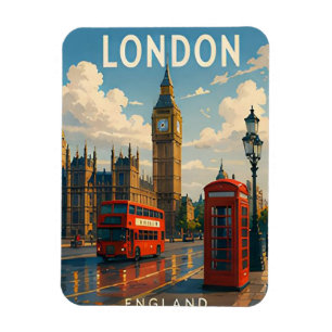 Londen Engeland Koninklijke Landmerken Theems Magneet