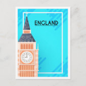 Londen Engeland Kunst Reizen Illustratie Briefkaart (Voorkant)