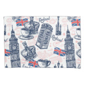 Londen, Engeland Kussensloop (Voorkant-Links)