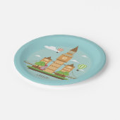 Londen Engeland Landmarks Papieren Borden Papieren Bordje (Gekanteld)