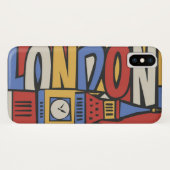 Londen, Engeland | Levendig ontwerp Case-Mate iPhone Case (Achterkant (horizontaal))