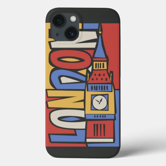 Londen, Engeland | Levendig ontwerp Case-Mate iPhone Case (Achterkant)