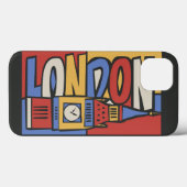 Londen, Engeland | Levendig ontwerp Case-Mate iPhone Case (Achterkant (horizontaal))