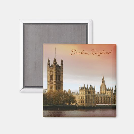Londen, Engeland Magneet (Voorkant / Achterkant)