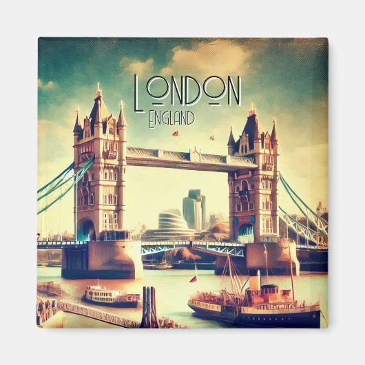 Londen, Engeland Magneet (Voorkant)