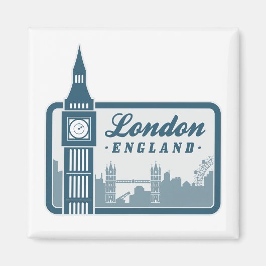 Londen Engeland Magneet (Voorkant)