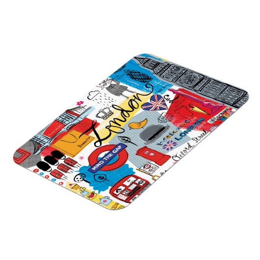 Londen, Engeland Magneet (Linkerzijde)