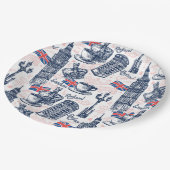 Londen, Engeland Papieren Bordje (Gekanteld)