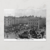  Londen Engeland, Piccadilly Circus panorama Briefkaart (Voorkant)