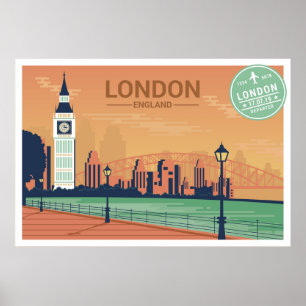 Londen Engeland Poster