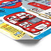 Londen, Engeland Poster (Hoek)