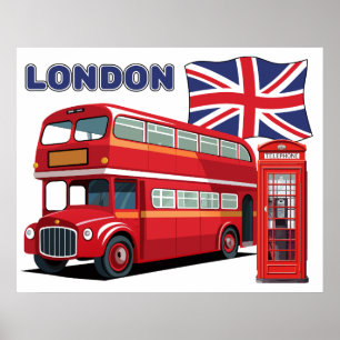 Londen Engeland Poster