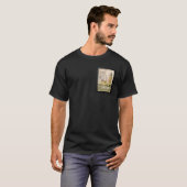 Londen Engeland Reisposter T-shirt (Voorkant volledig)