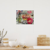 Londen Engeland Reizen Vintage Europa Kunst Poster (Keuken)